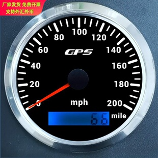 GPS速度表用于类型车辆汽车游艇摩托车GPS迈速时速里程表仪表盘