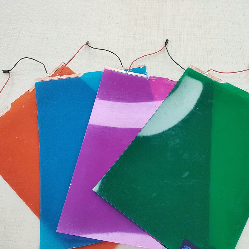 生产彩色玻璃自贴电子液晶电控雾化遥控智能调光PDLC膜