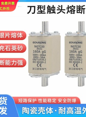 熔断器RS31NGTC00200A160A125A100A80A63A500-690v高分断能力