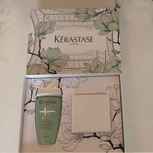 卡诗双重功能两件套（洗发水250ml+按摩霜200ml）效期至26.11