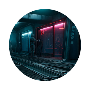 UE4/3dsMax教程科幻风硬表面游戏场景sp材质虚幻引擎教学视频课程