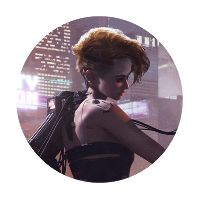 Blender教程AI辅助三辅二游戏美宣插画赛博之芯全流程视频课程