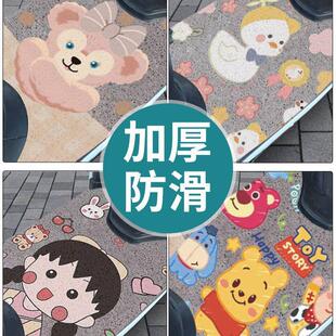 电动车脚垫雅迪专用脚踏垫台铃爱玛电瓶车脚踩垫摩托垫子通用防水