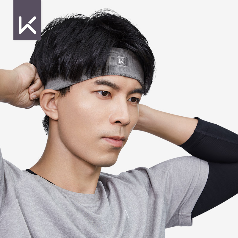 Keep运动发带吸汗透气女跑步头带男士健身篮球止汗阻汗导汗带头巾