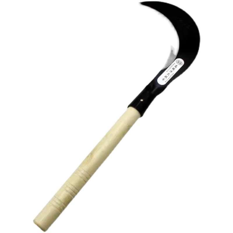 农用长柄绿化割草刀除草割韭菜弯刀割麦子钓鱼打草廉刀禾镰镰刀