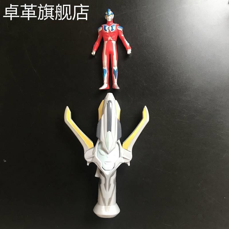 奥特玩具银河火花枪银河凹凸曼变身器召唤器圣剑软胶闪光人偶玩偶