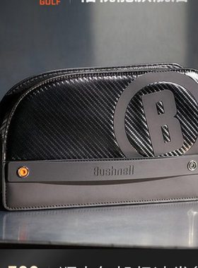 Bushnell倍视能高尔夫高级手包多功能收纳包2022新款黑色