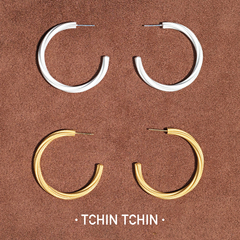 TCHINTCHIN 雕塑系列 大号耳钉
