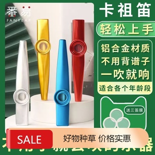 5Y卡祖笛A1pq801 卡祖笛演奏级金属笛子全自动挡萨克斯简单冷门