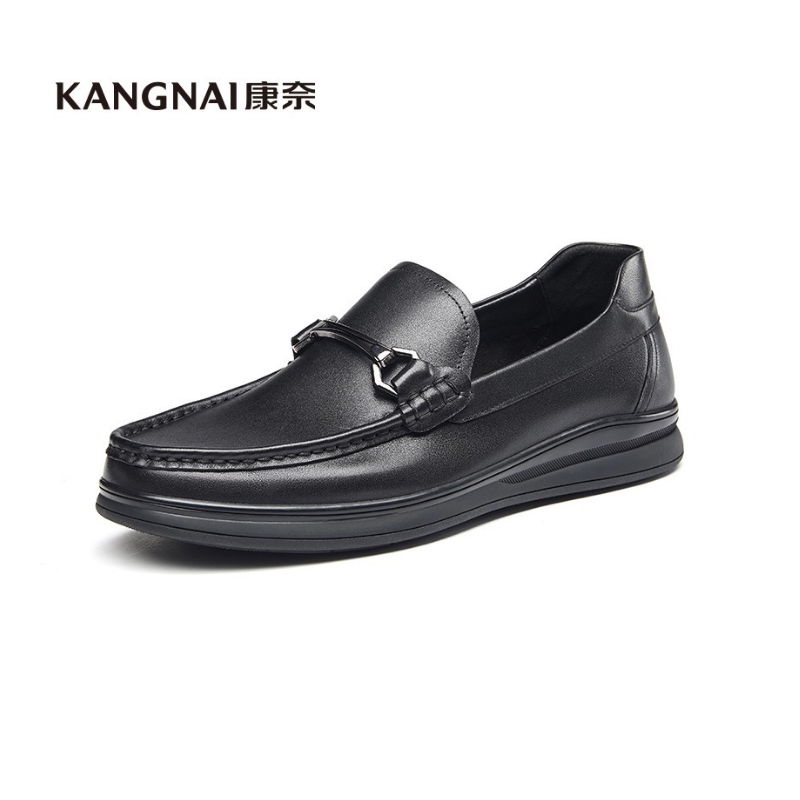 豆豆鞋简约舒适套脚乐福鞋男鞋