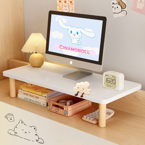 电脑增高桌面延长板收纳神器