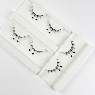 三分妄想原神芙宁娜芙卡洛斯cosplay仿真假睫毛加密款 水神睫毛