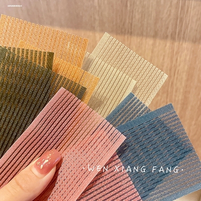 刘海贴魔法贴洗漱化妆毛发碎发整理发帖头顶黑色粘发帖黑色魔术贴