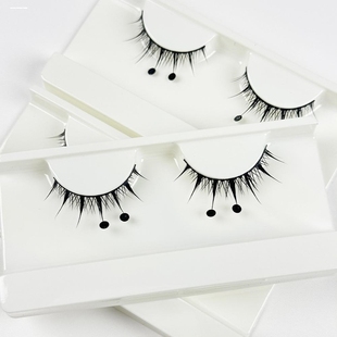 cos芙宁娜芙卡洛斯cosplay仿真假睫毛加密款 水神睫毛