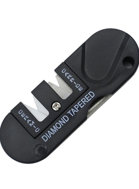 随身携带EDC磨刀工具 多功能户外便携式多功能钨钢磨刀器 磨刀