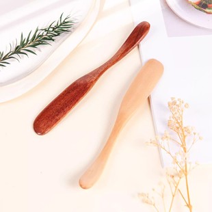 饺子馅刀包馅刀餐具多功能日式木制抹刀烘焙刮刀家用甜品刀家用刀