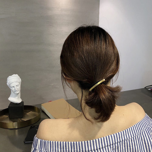 ins简约合金发绳发饰扎头发头绳
