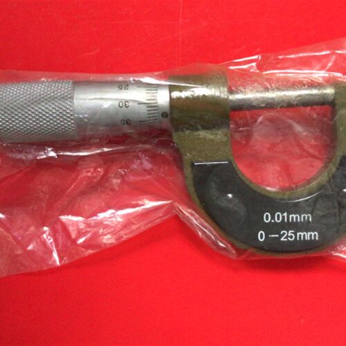 外径千分尺  0-25mm  螺旋测微器 螺旋测微计 精度0.01