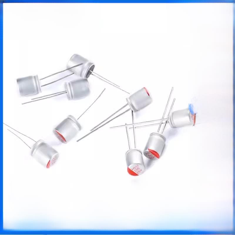 直插固态电解电容6.3/16/25/35/50V100/220UF/470/560/680/1000uf