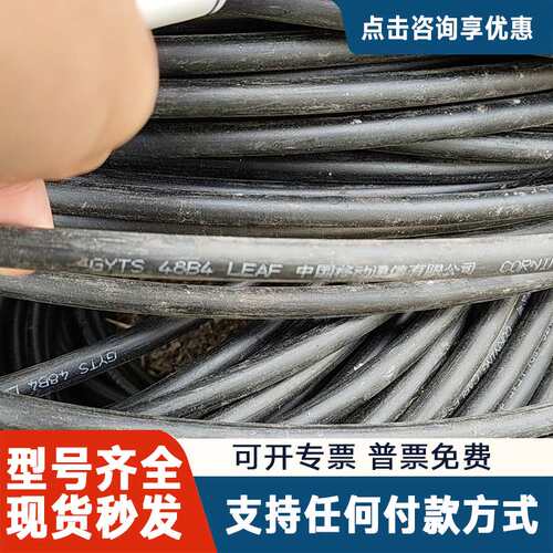 议价四川乐飞gyts48芯B4光缆，600米，有的联系我