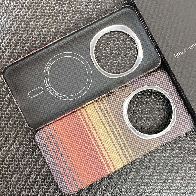 适用新款荣耀magic7pro凯夫拉手机壳磁吸全包magic6保时捷碳纤维超薄防摔保护套磨砂商务男正品芳纶防滑硬壳