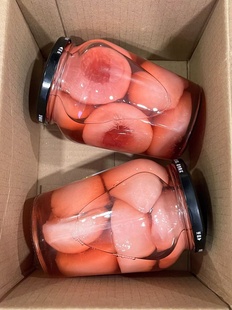 ..丹东黑沟毛桃罐头黄桃罐头水果罐头桃子罐头果肉罐头即食红桃罐