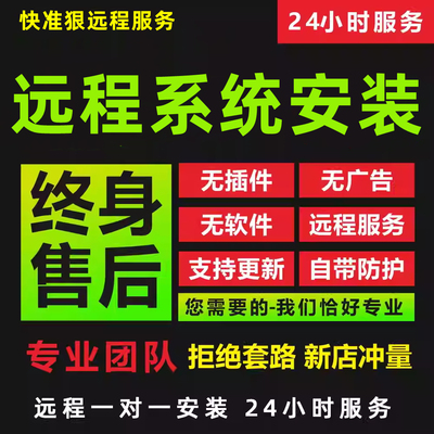 远程安装系统安装win10win11