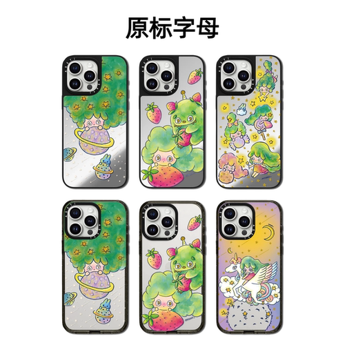 CASETiFiY联名Rinkle天马女孩苹果17pro适用iPhone16promax卡通15plus手机壳14磁吸13可爱12情侣华强北平替女