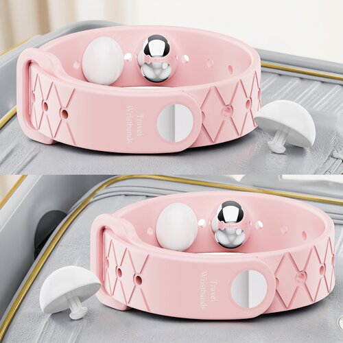 Anti Nausea Wristband硅胶防眩晕手环防晕船晕车晨吐一对