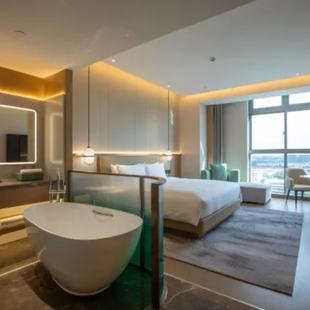 上海松江温德姆花园2晚商务房含次日2大1小早餐(可拆分)