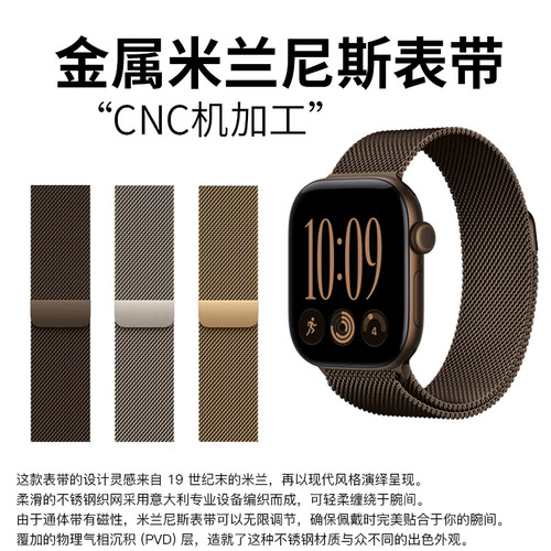 苹果手表AppleWatchS12米兰尼斯