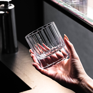 轻奢洗漱口杯酒店水晶玻璃杯高档情侣杯子威士忌杯家用刷牙杯牙缸