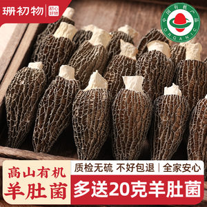 只做质量羊肚菌干货500g今年新货