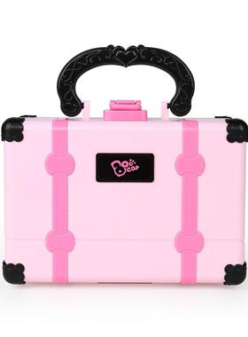 捷雅妮宝熊家族儿童彩妆玩具化妆箱创意diy女孩过家家仿真化妆品