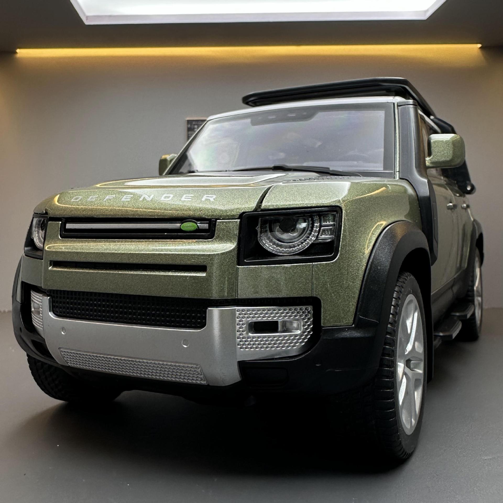 超大118合金路虎卫士汽车模型