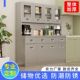 304不锈钢整体厨房橱柜储物收纳抽屉碗柜农村家用简易加厚餐边柜
