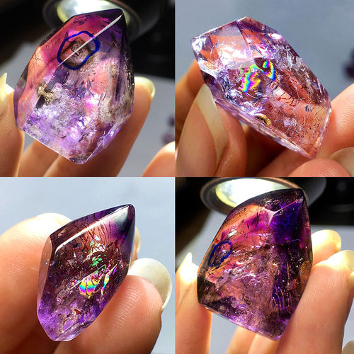紫发紫水晶超七骸骨骨干权杖水胆