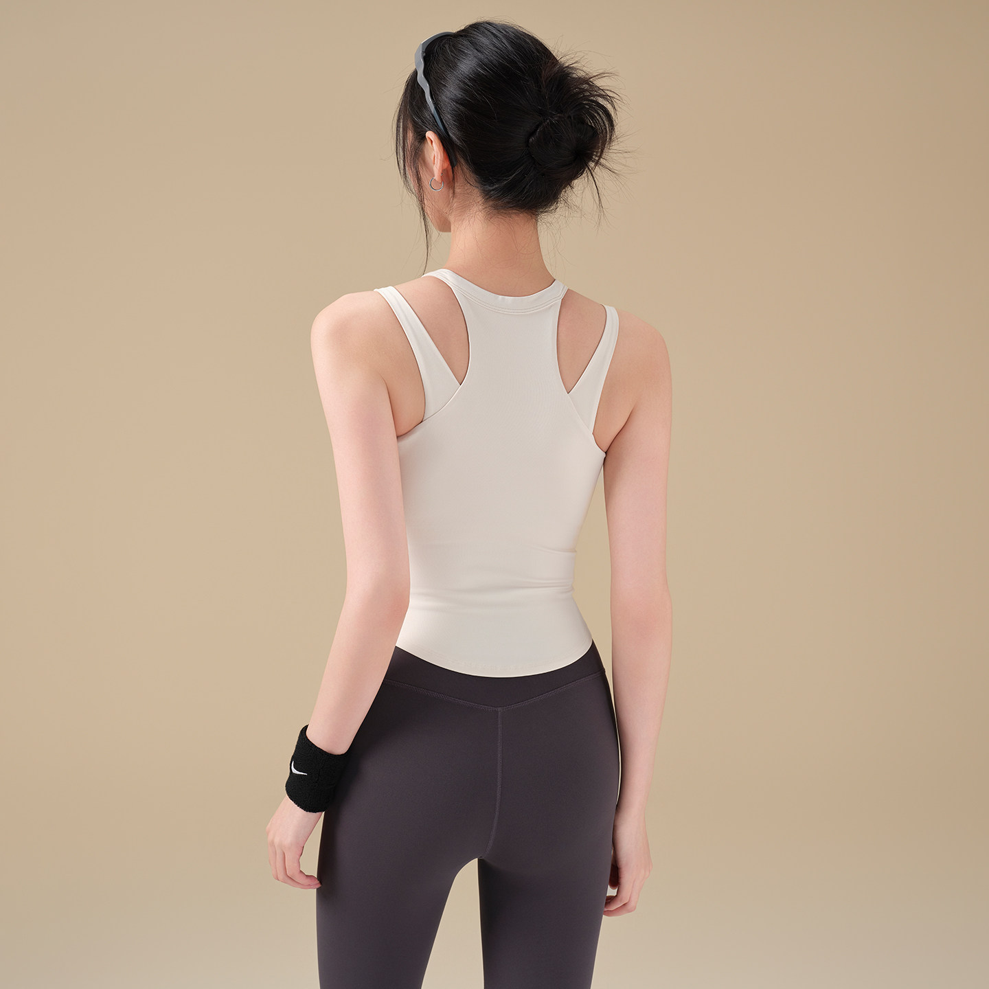 Ackdcs假两件瑜伽背心女新款一体式健身内衣修身显瘦跑步运动套装,运动/瑜伽/健身/球迷用品,瑜伽背心,淘宝优惠券,粉丝福利购,淘宝优惠卷