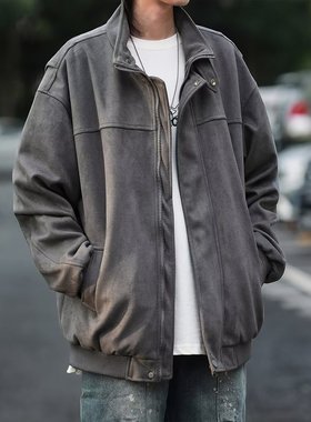 NYLPA2023 男士春秋季新款麂皮绒夹克 JN1019 P63