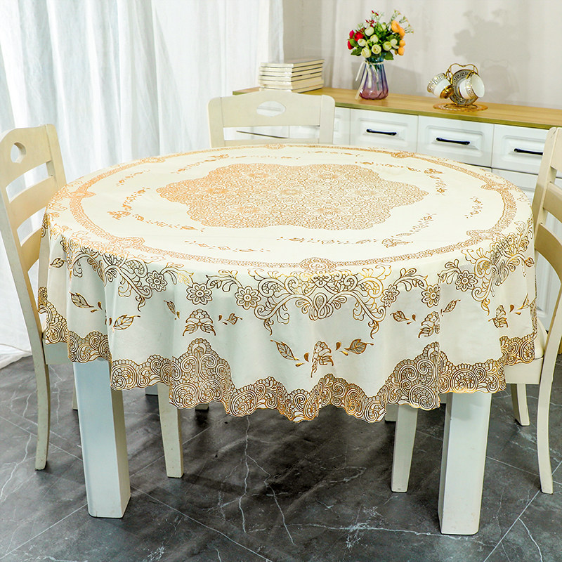 大圆桌布防水防污防烫免洗家用餐厅塑料小圆茶几台布pvc餐桌垫,居家布艺,桌布,淘宝优惠券,粉丝福利购,淘宝优惠卷