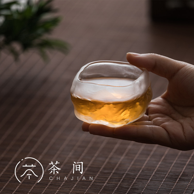 茶间｜古法四季茶杯主人杯单杯功夫茶具手工日式玻璃茶盏品茗杯,餐饮具,茶杯,淘宝优惠券,粉丝福利购,淘宝优惠卷