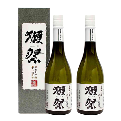 【BY】【2瓶装】獭祭 39 720ml 纸盒装