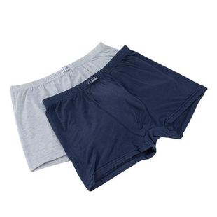 男士内裤莫代尔纯棉军迷底裤抗菌透气宽松四角裤正品制式平角裤衩