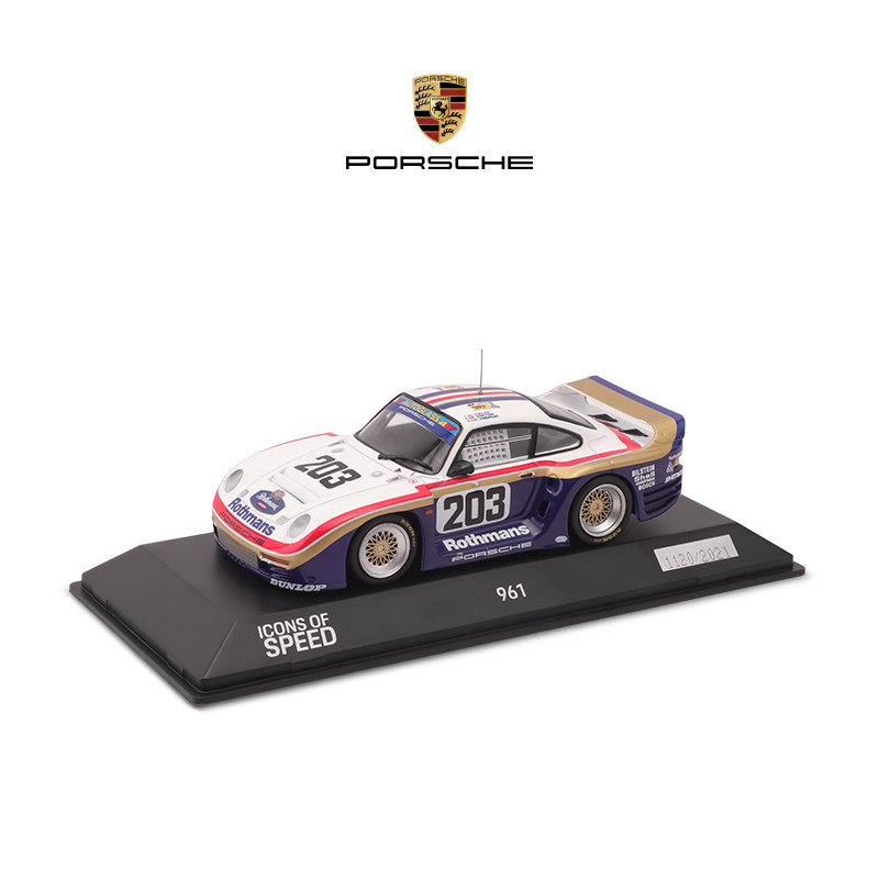 【官方正品】保时捷 porsche 961日历版 限量版汽车模型 1:43车模