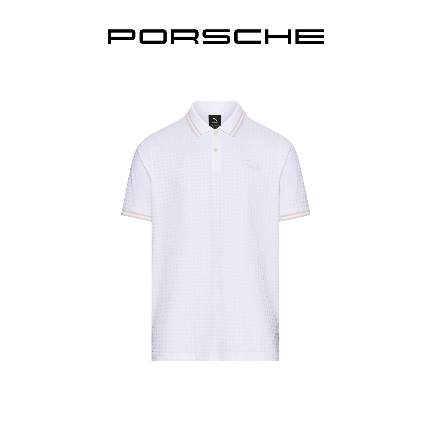 【新品上市】保时捷 911Targa 60周年系列男式高尔夫马球衫千鸟格