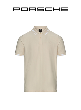 【官方正品】保时捷 911Targa 60周年系列 男式高尔夫马球衫 条纹