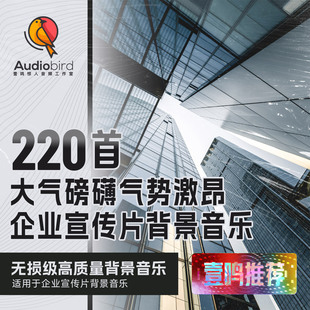 大气磅礴气势激昂企业宣传片背景音乐bgm公司介绍产品发布配乐