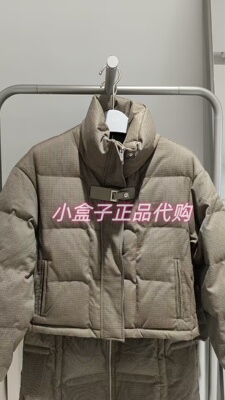艾莱依2025冬6025204008新款正品专柜同款女短款羽绒服吊牌价1197