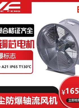 CBT35-11粉尘防爆风机低噪音混流风机换气扇强力排风轴流通风机