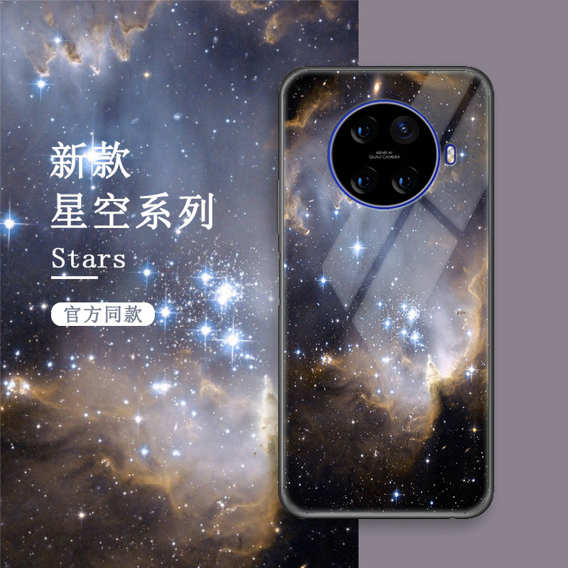 手机壳炫酷个性风防摔网红玻璃壳